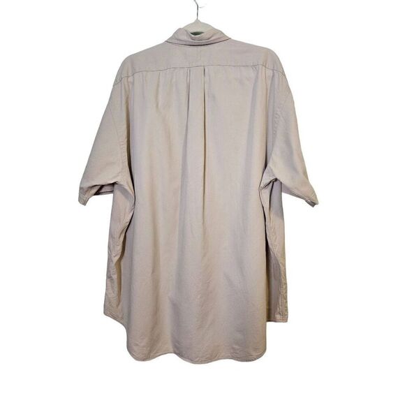 Ralph Lauren "Blake" Light tan short sleeved button down shirt.  Size XL.  SKU- - Picture 2 of 4